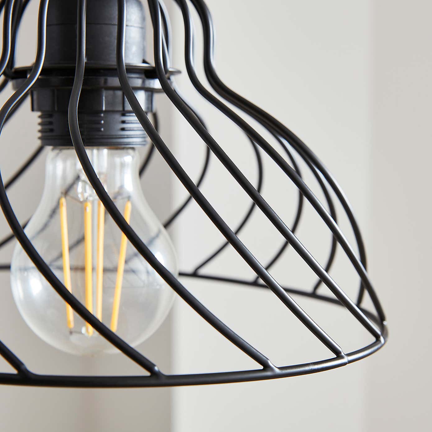 Austin Industrial 3 Light Diner Ceiling Light