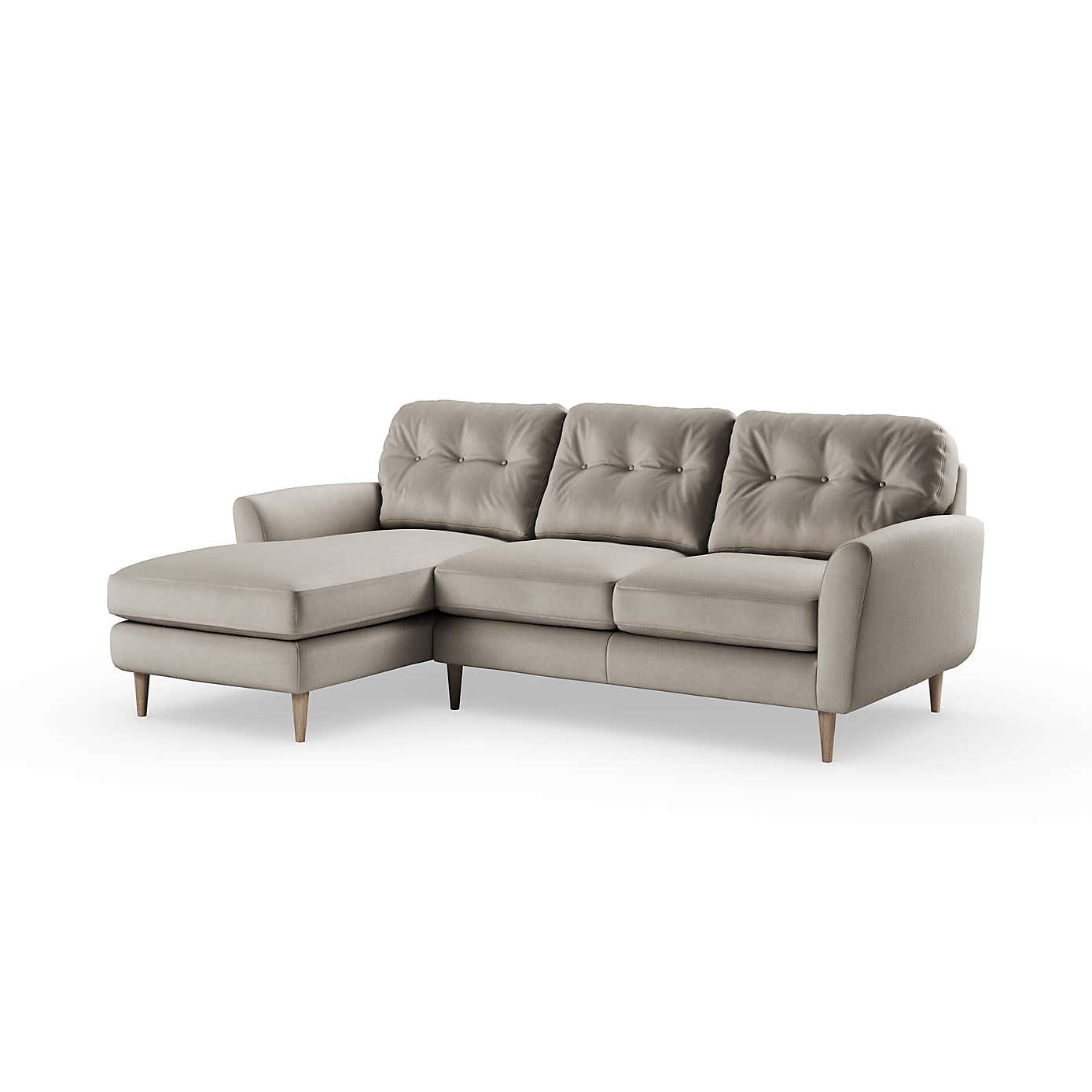 Sven Opulent Velvet Large Corner Chaise Sofa