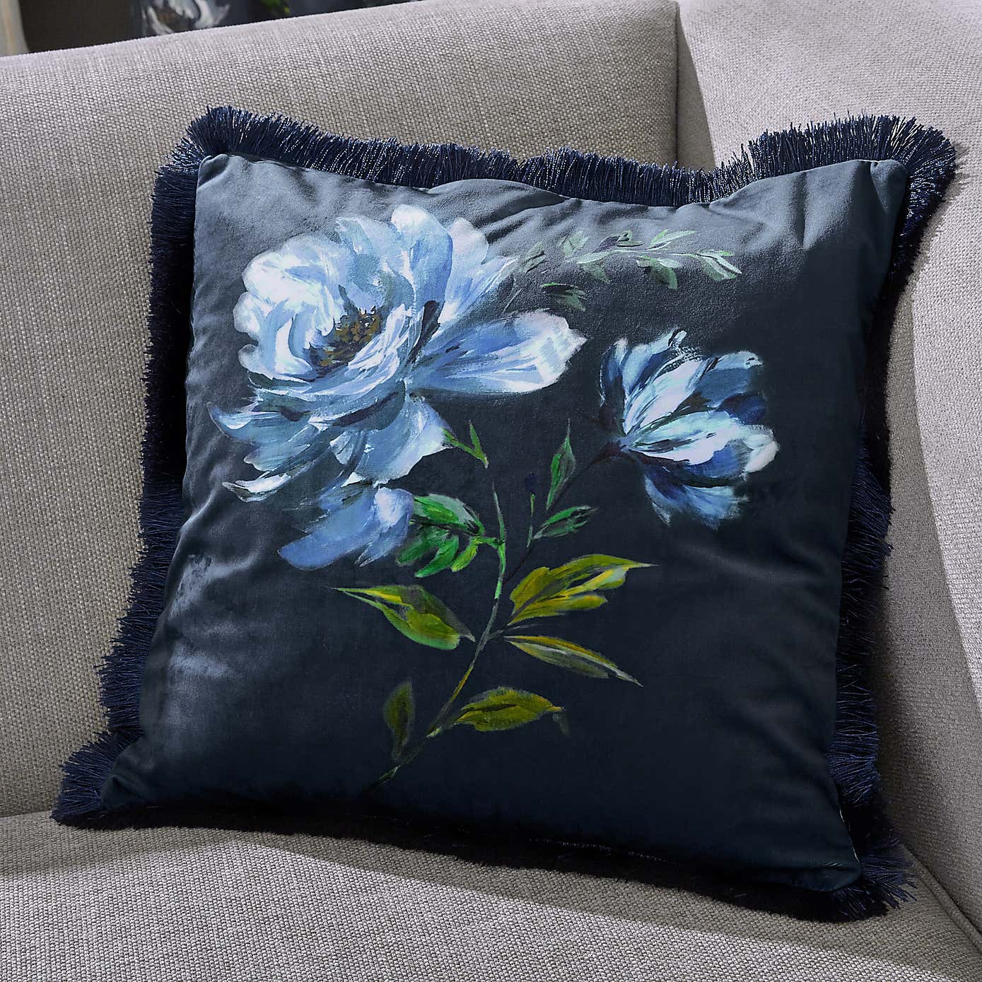 Charm Floral Eyelet Curtains