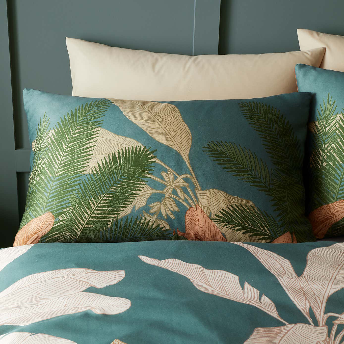 Havana Palms Duvet Cover & Pillowcase Set