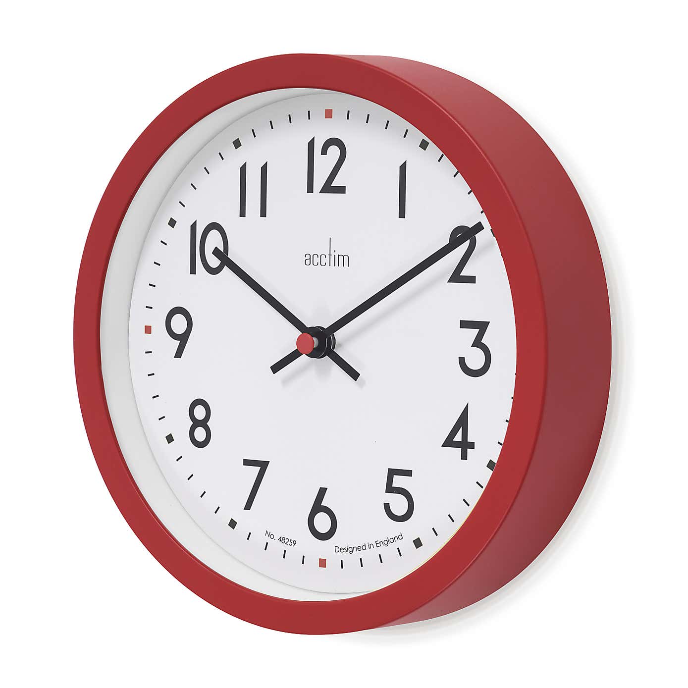 Acctim Elstow Retro Kitchen Wall Clock Quartz 20cm
