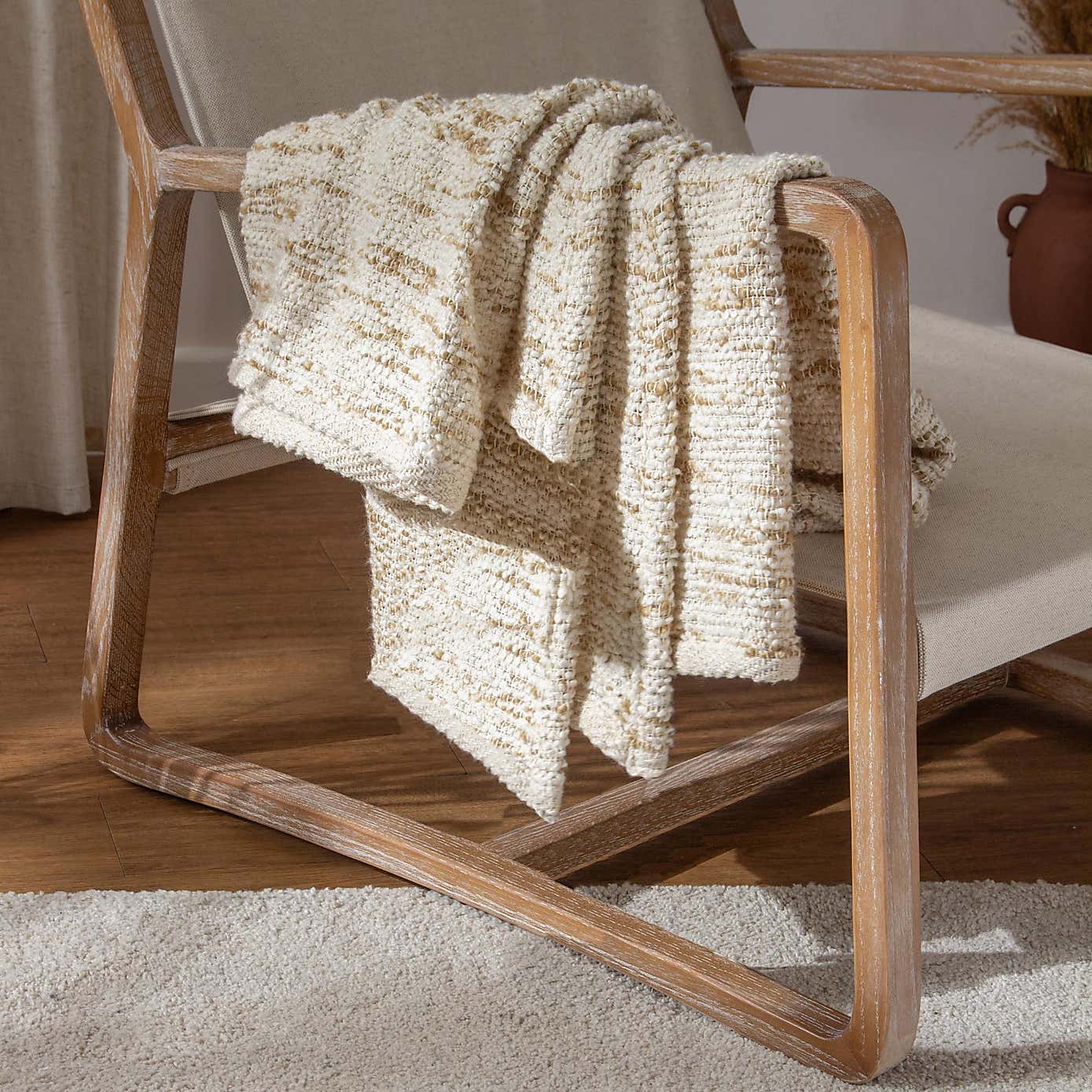 Heath Cotton Throw 130cm x 180cm