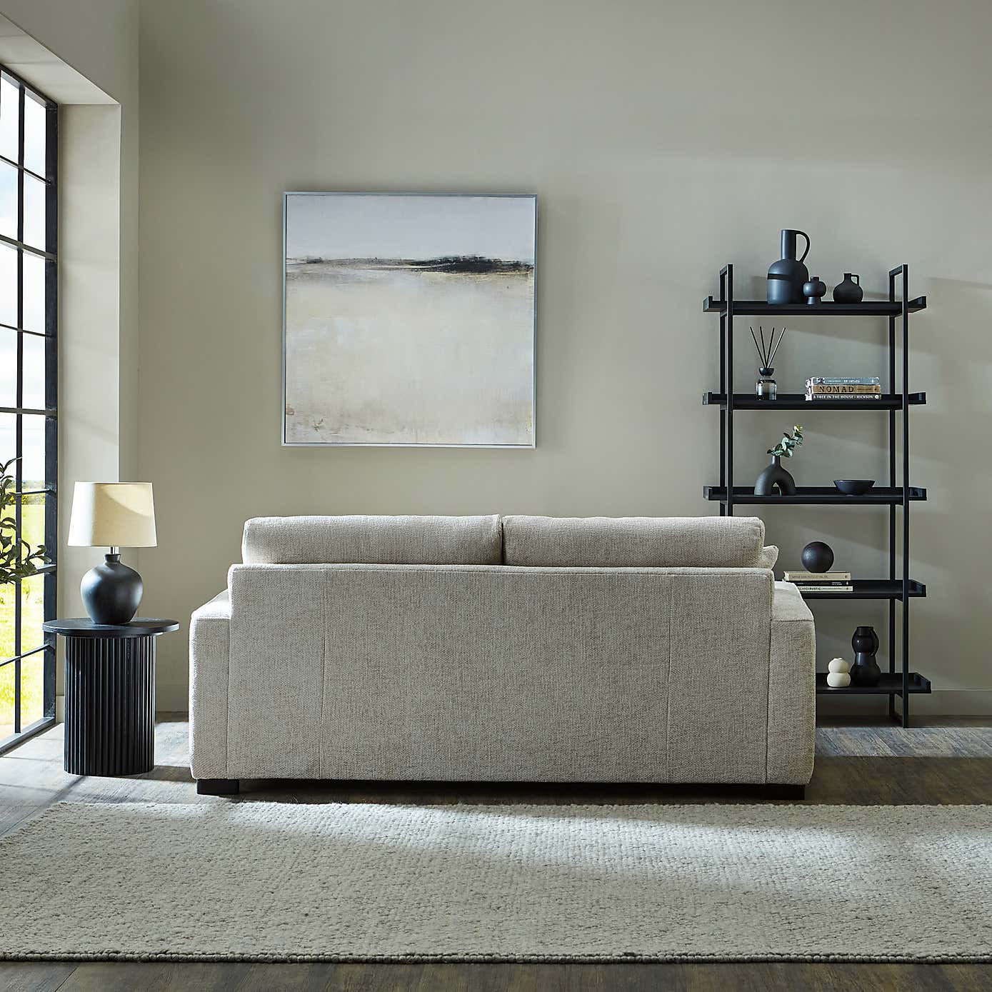 Carson Chunky Chenille 3 Seater Sofa