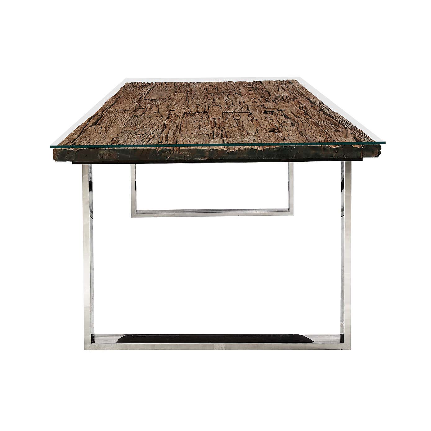 Indus Valley Railway Sleeper 8 Seater Dining Table