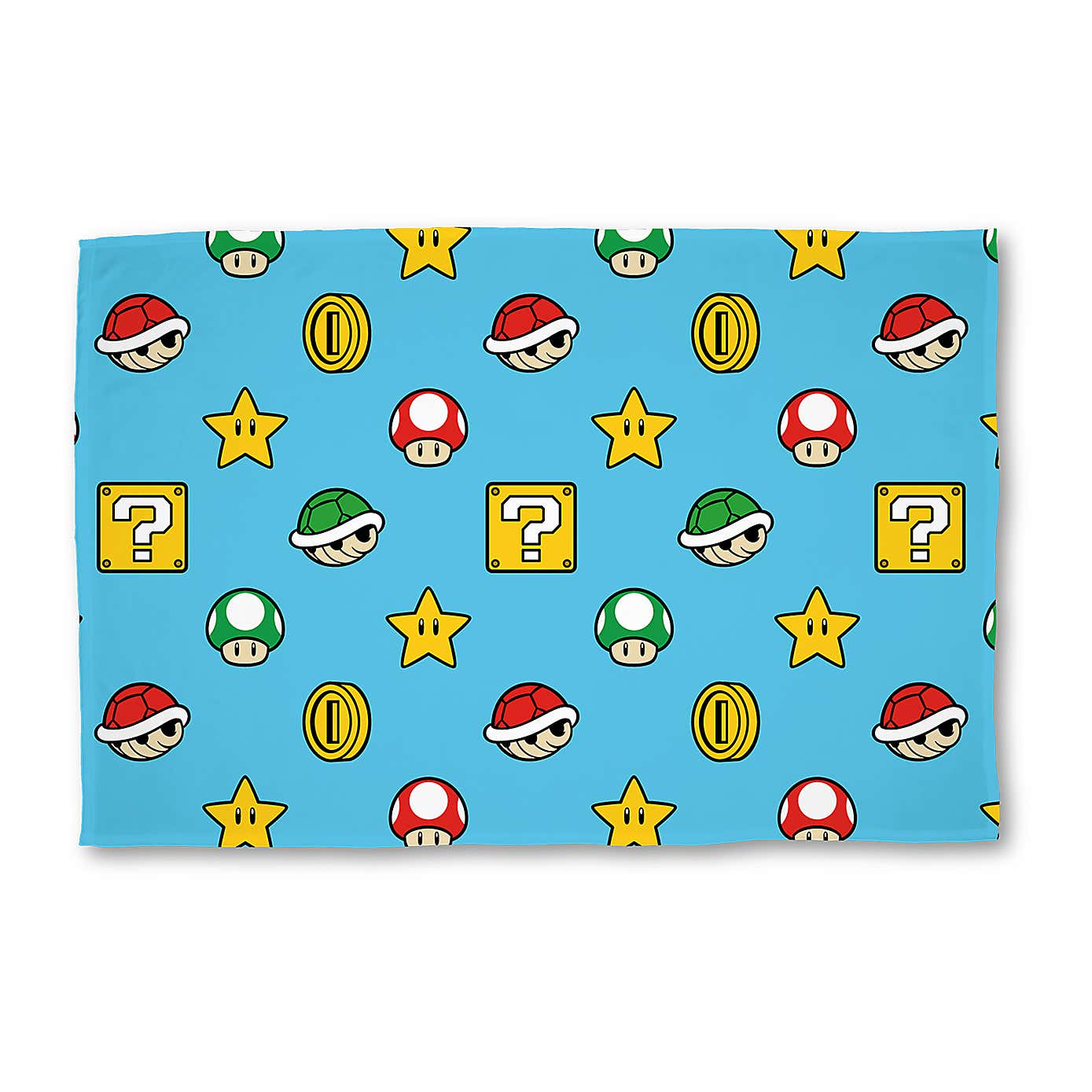 Mario Continue Fleece Blanket