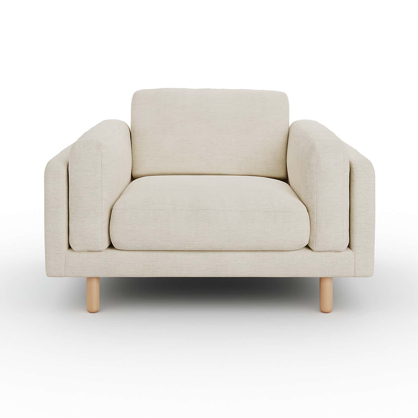 Newton Chunky Tonal Weave Snuggle Chair