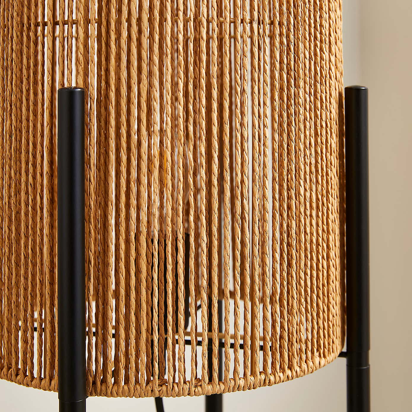 Kabir String Shelved Floor Lamp