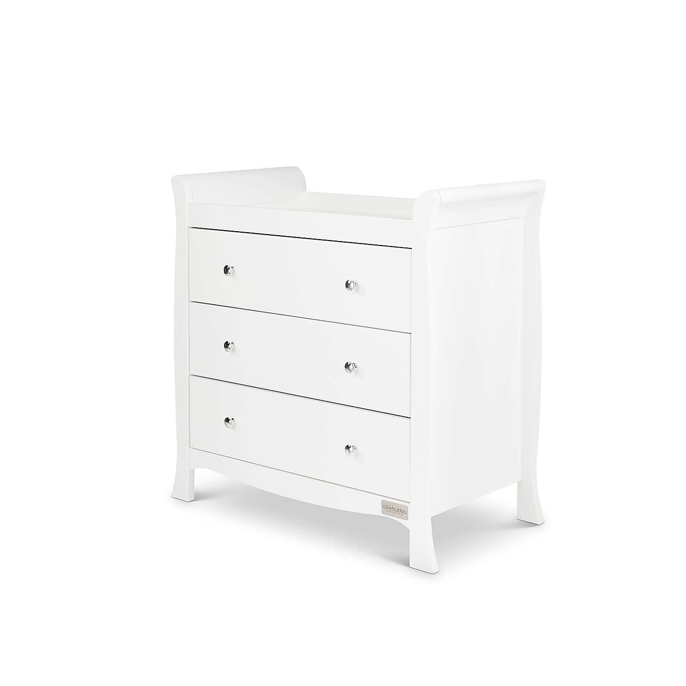 Ickle Bubba Snowdon 3 Drawer Chest & Changing Unit