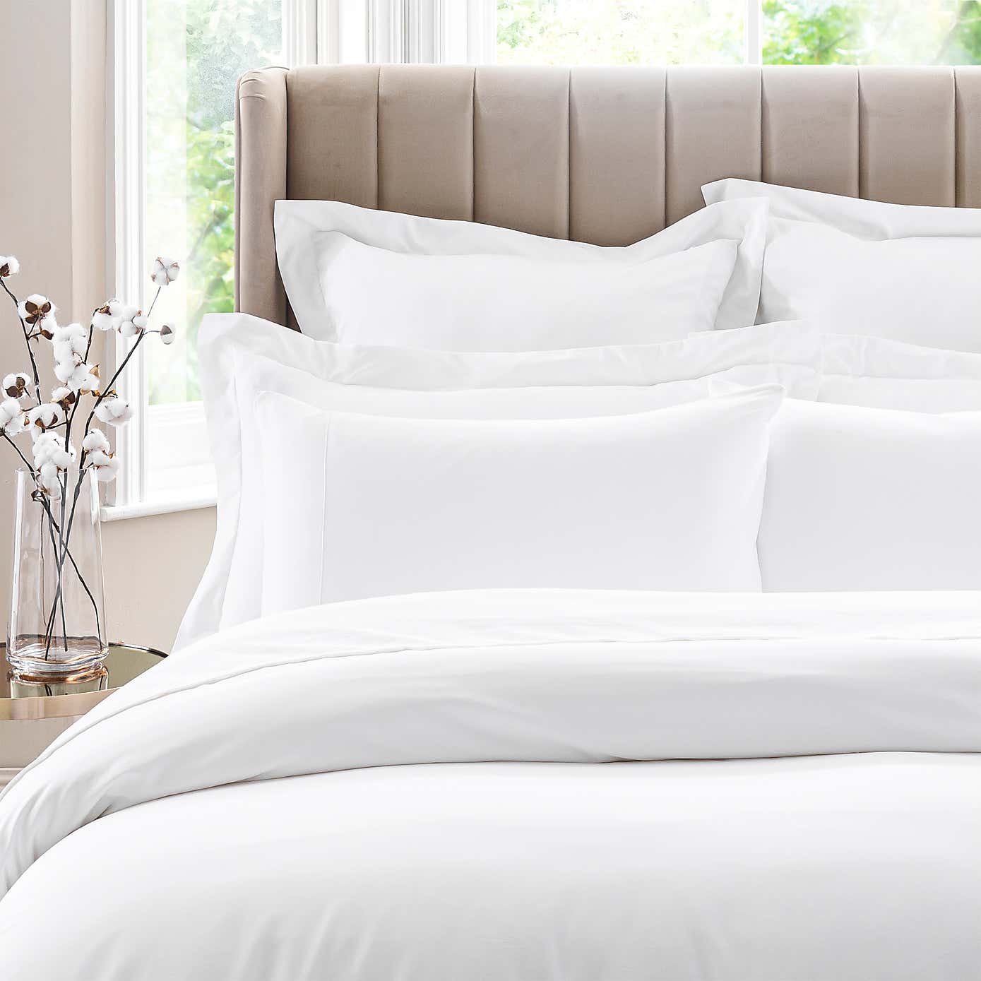 Dorma Smooth & Soft 300 Thread Count Cotton Sateen Duvet Cover
