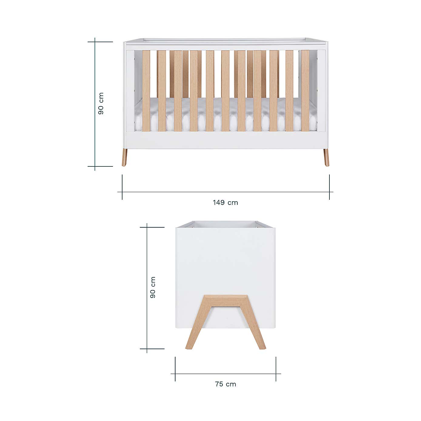 Tutti Bambini Fuori Cot Bed