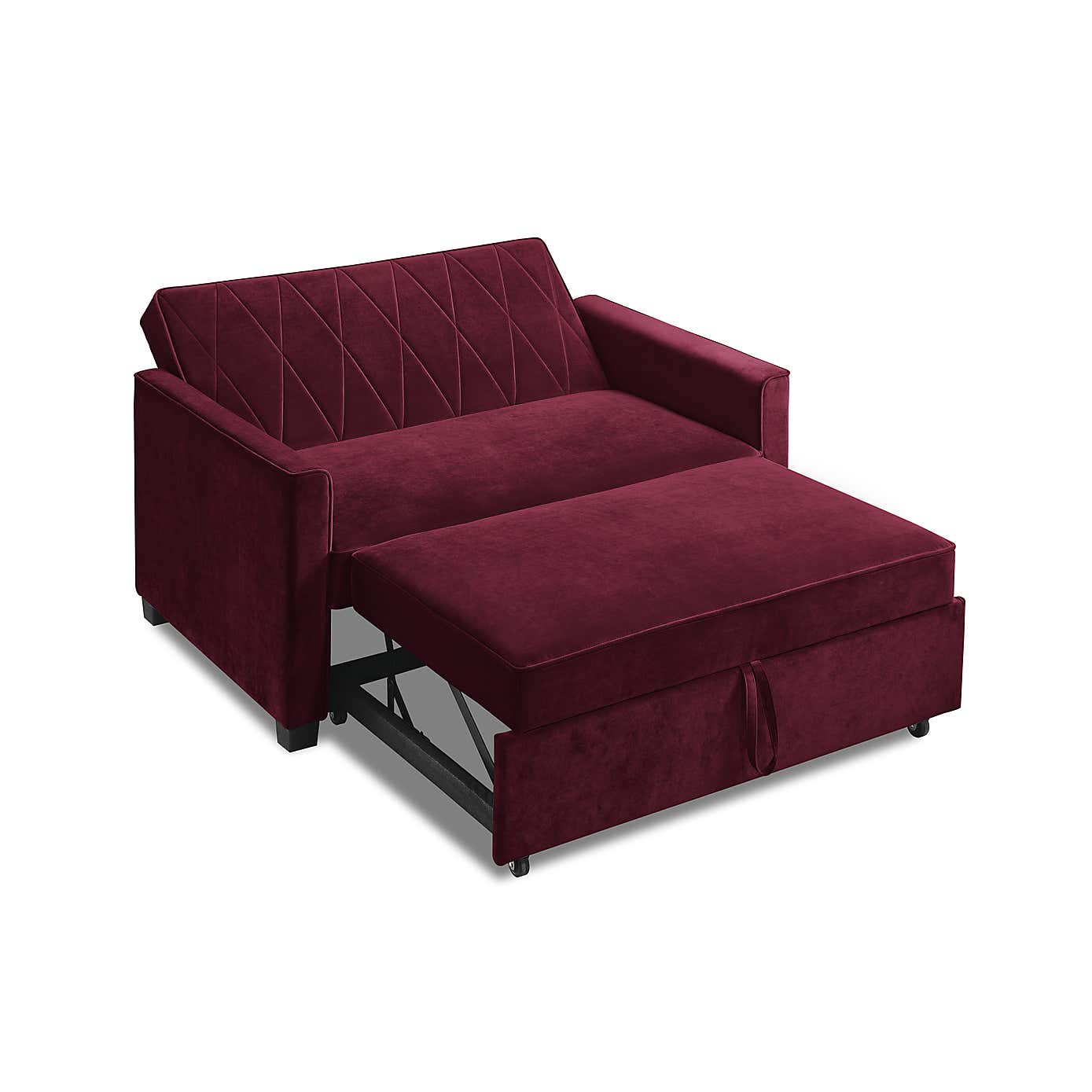 Serena Velvet 2 Seater Sofa Bed
