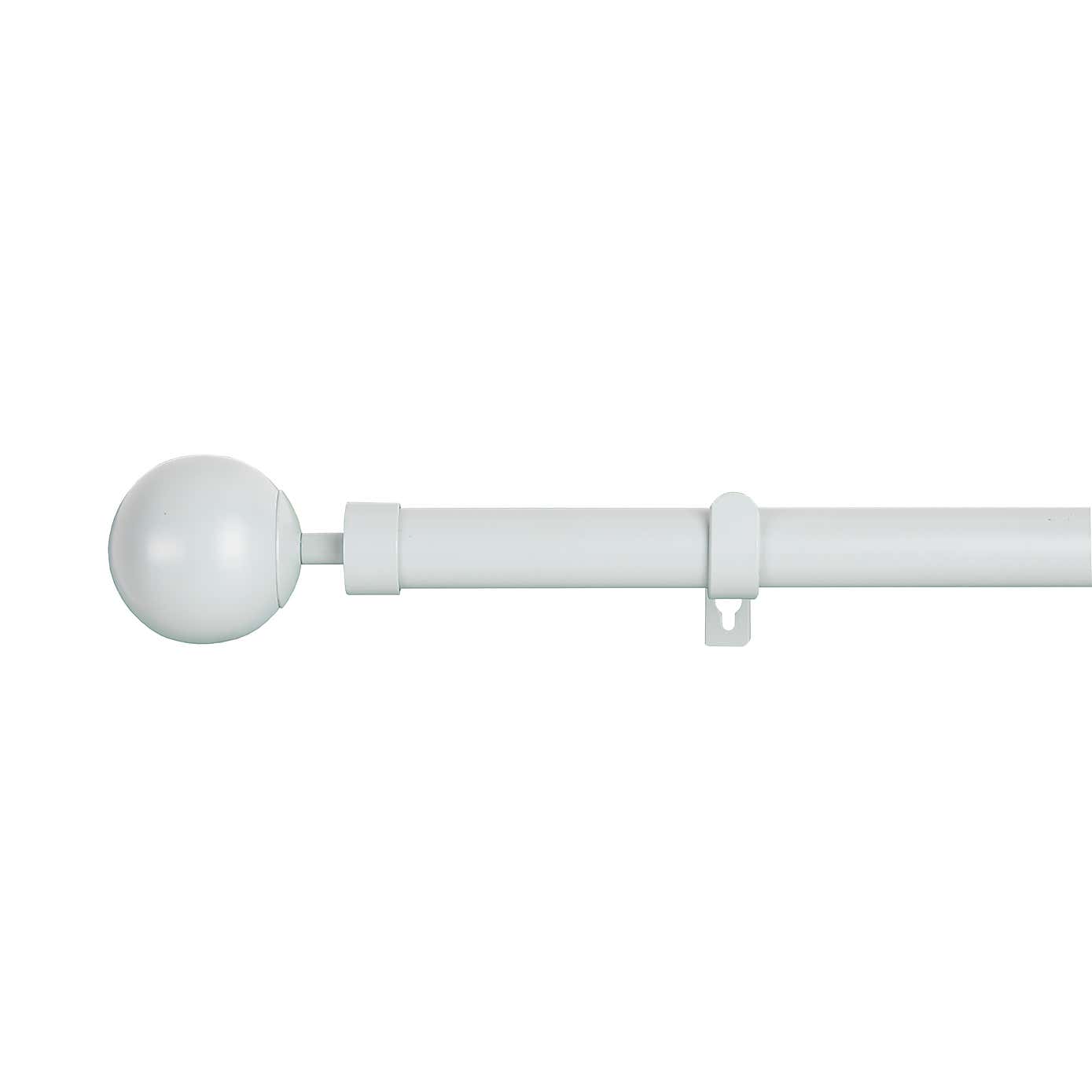Oslo Extendable 22/25mm Metal Curtain Pole