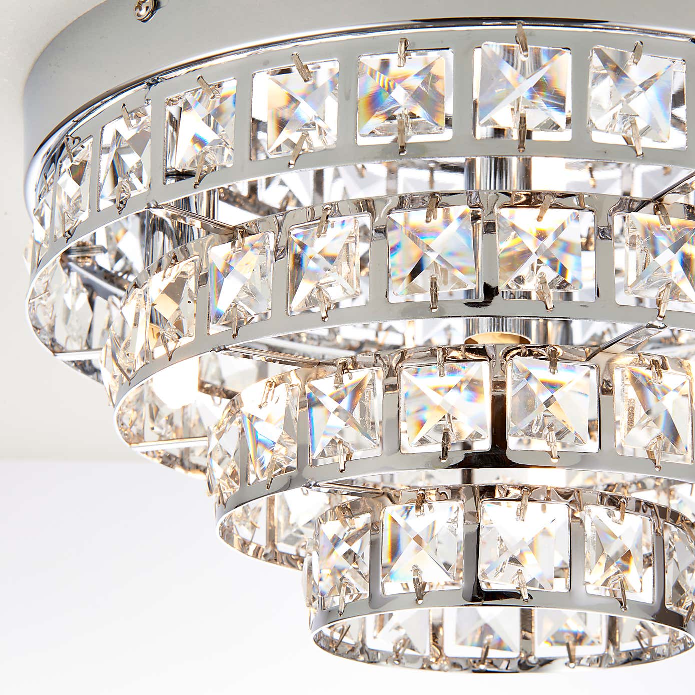 Vogue Motown 4 Light Flush Ceiling Fitting