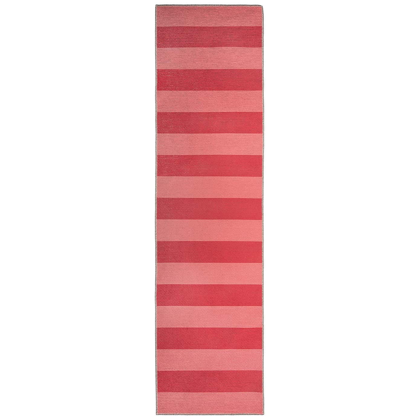 PractiRug Maggie Striped Washable Runner