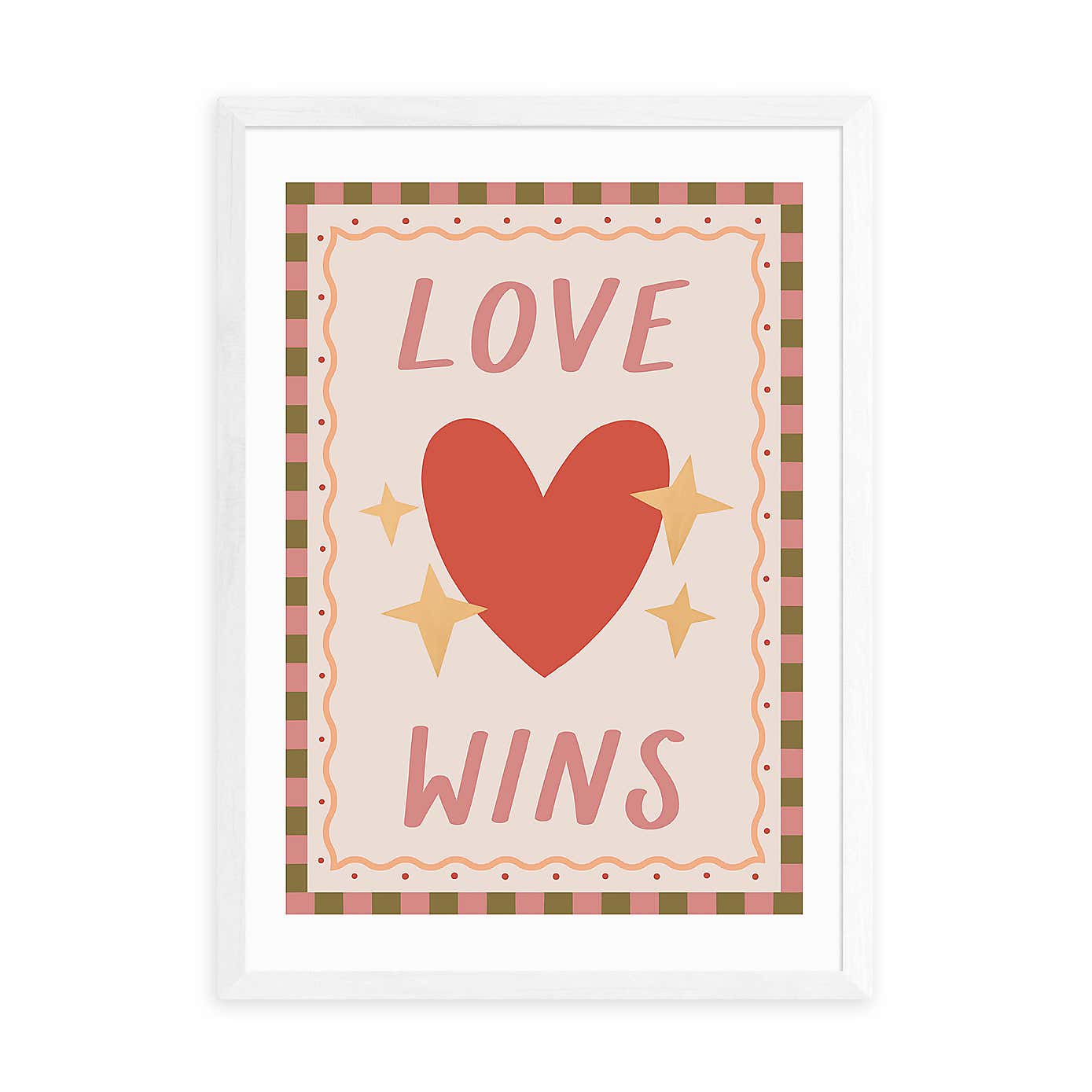 East End Prints Love Wins by Kid of the Village