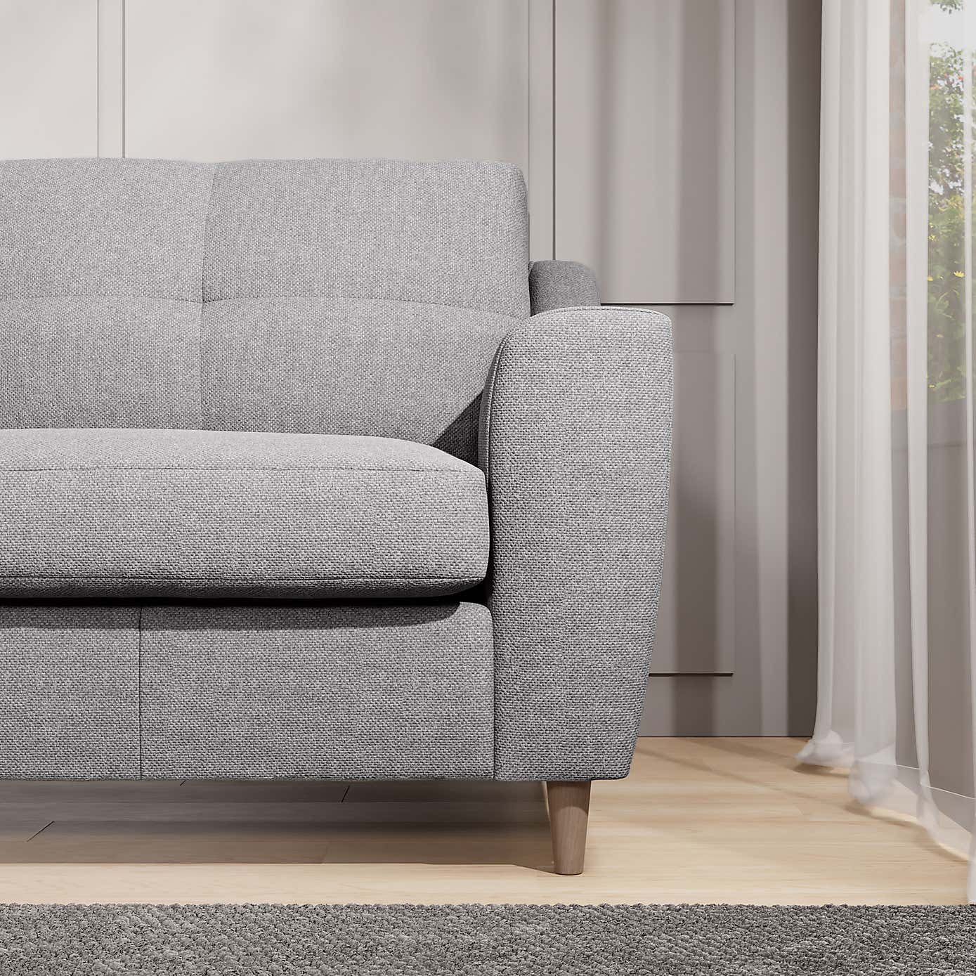 Textured Weave Fabric Sample