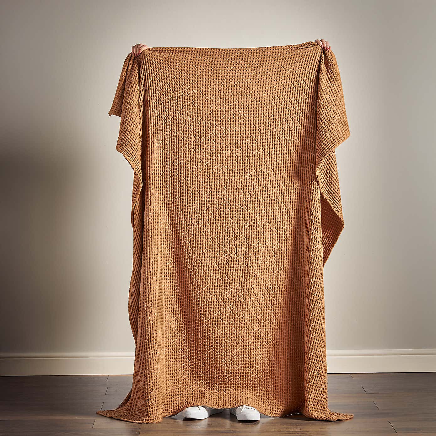 Pineapple Elephant Jaipur Waffle Throw 150cm x 200cm