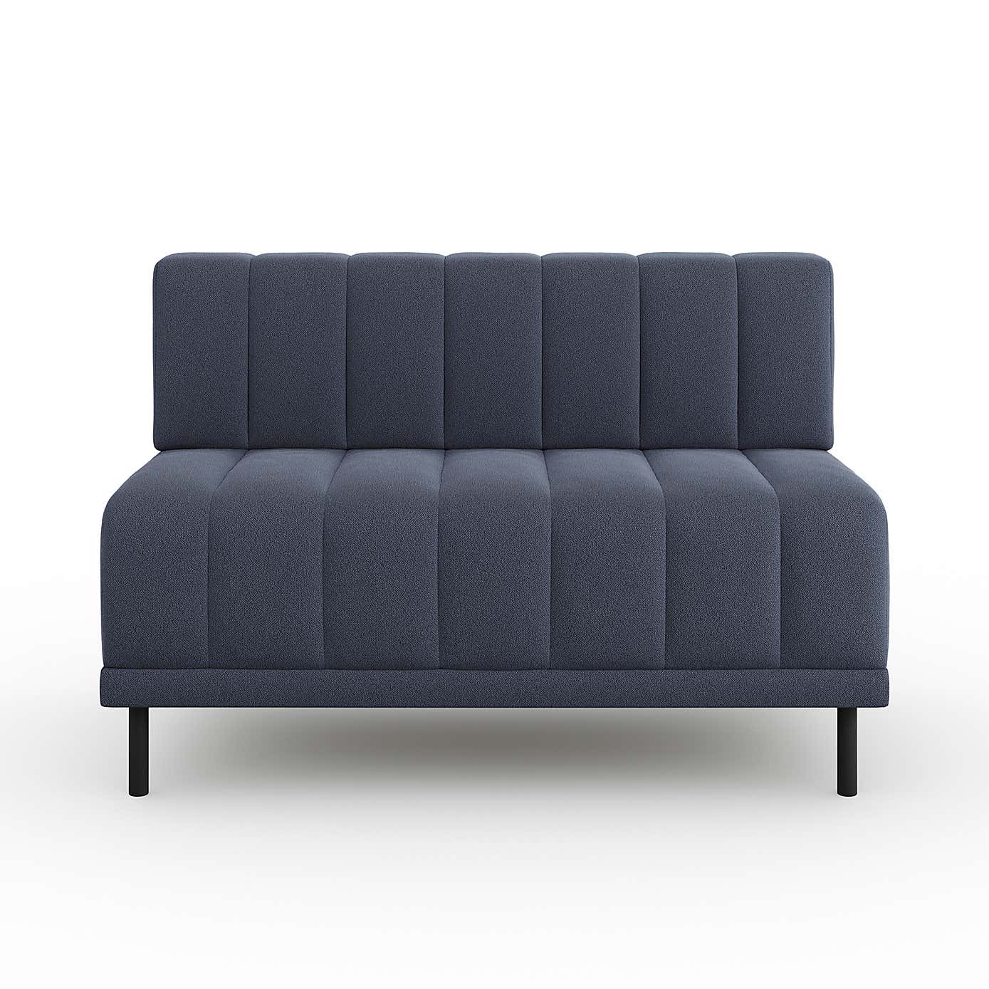 Amali Long Dining Bench, Boucle