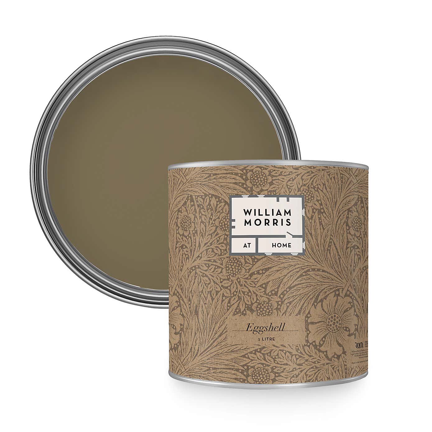 William Morris At Home Woodland Vole Eggshell Paint