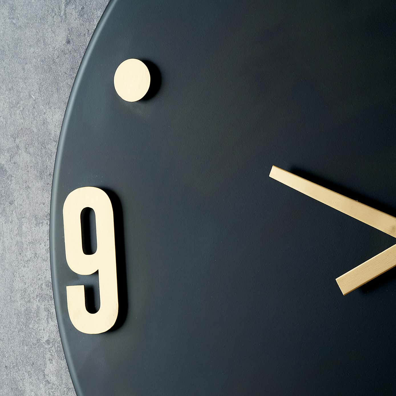 Retro Numbers Wall Clock