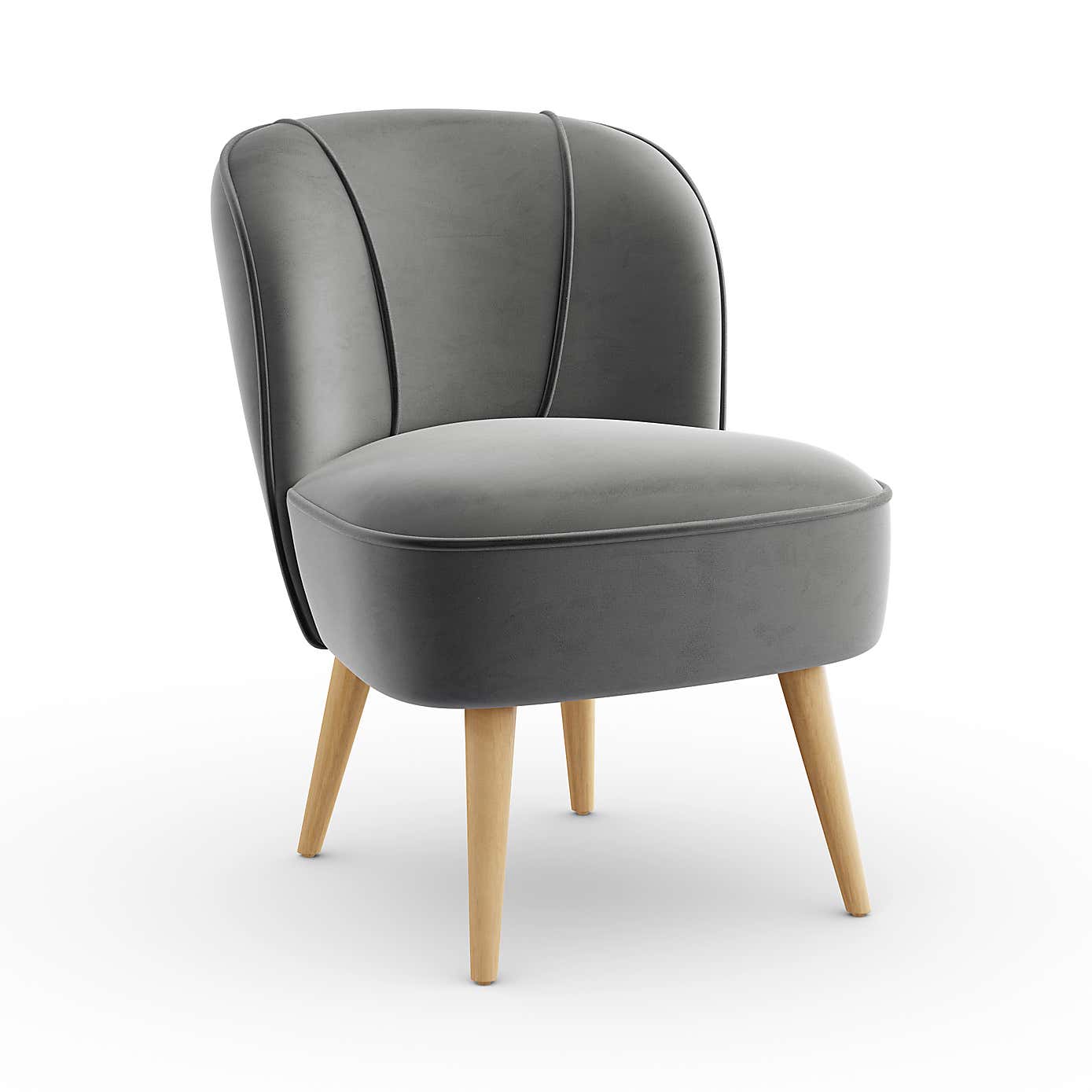 Elsie Velvet Cocktail Chair