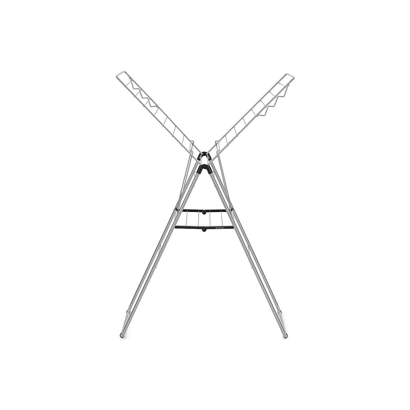 Brabantia Metallic Grey HangOn Drying Rack 20m