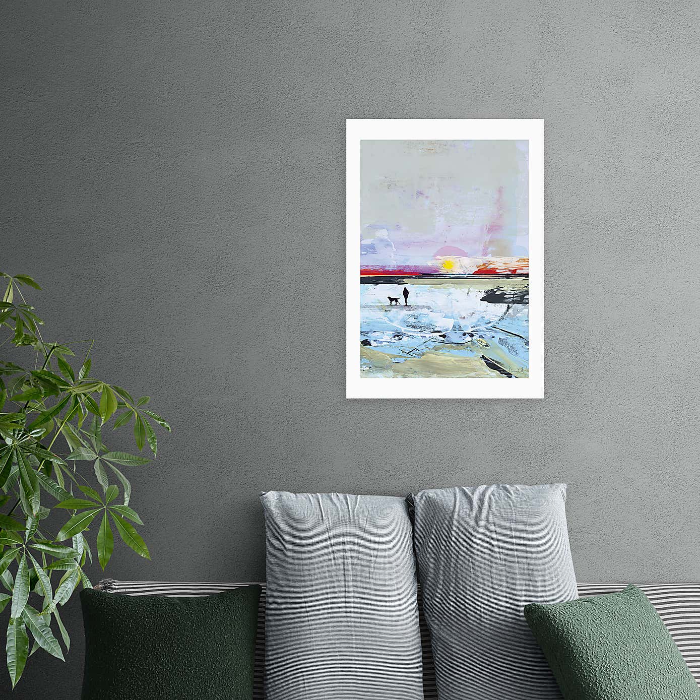 East End Prints Beach Walk Print