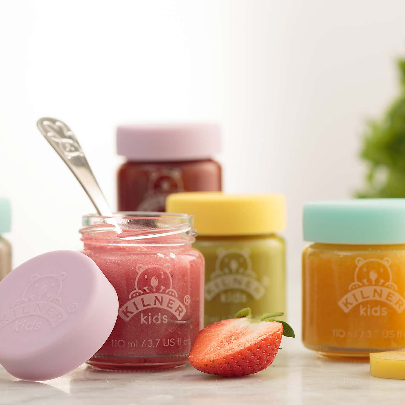 Kilner Set of 6 Kids Jars, 110ml