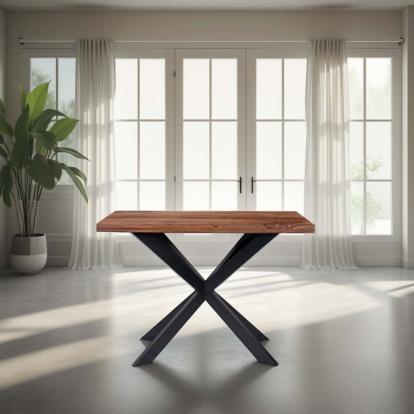 Indus Valley Logan 4 Seater Bar Table