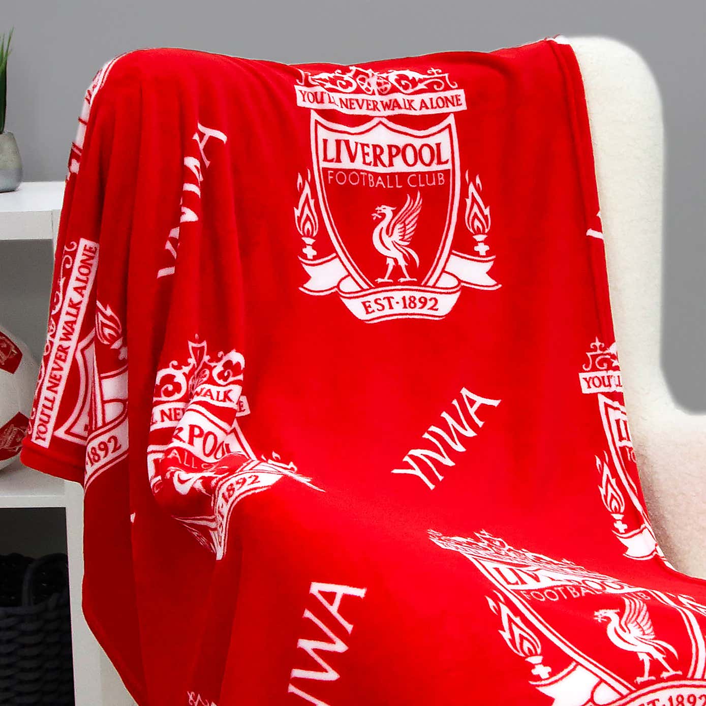 Liverpool YNWA Fleece Blanket