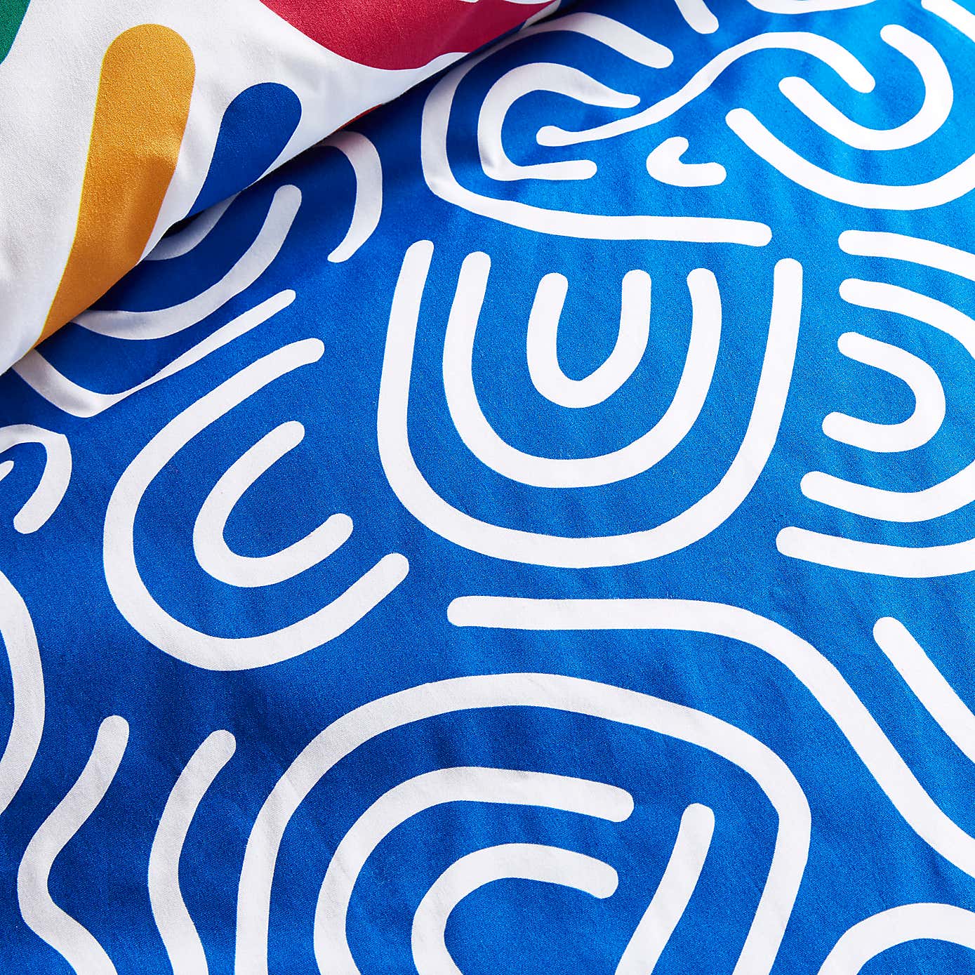 Bright Abstract Duvet Cover and Pillowcase Set