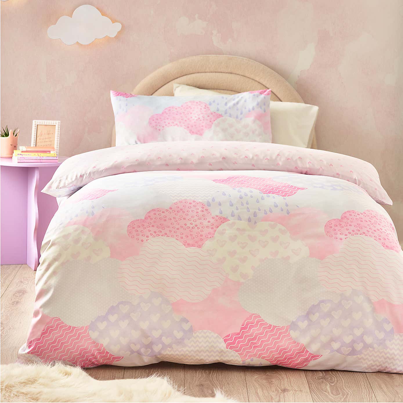 Catherine Lansfield Soft as a Cloud Duvet Cover & Pillowcase Set