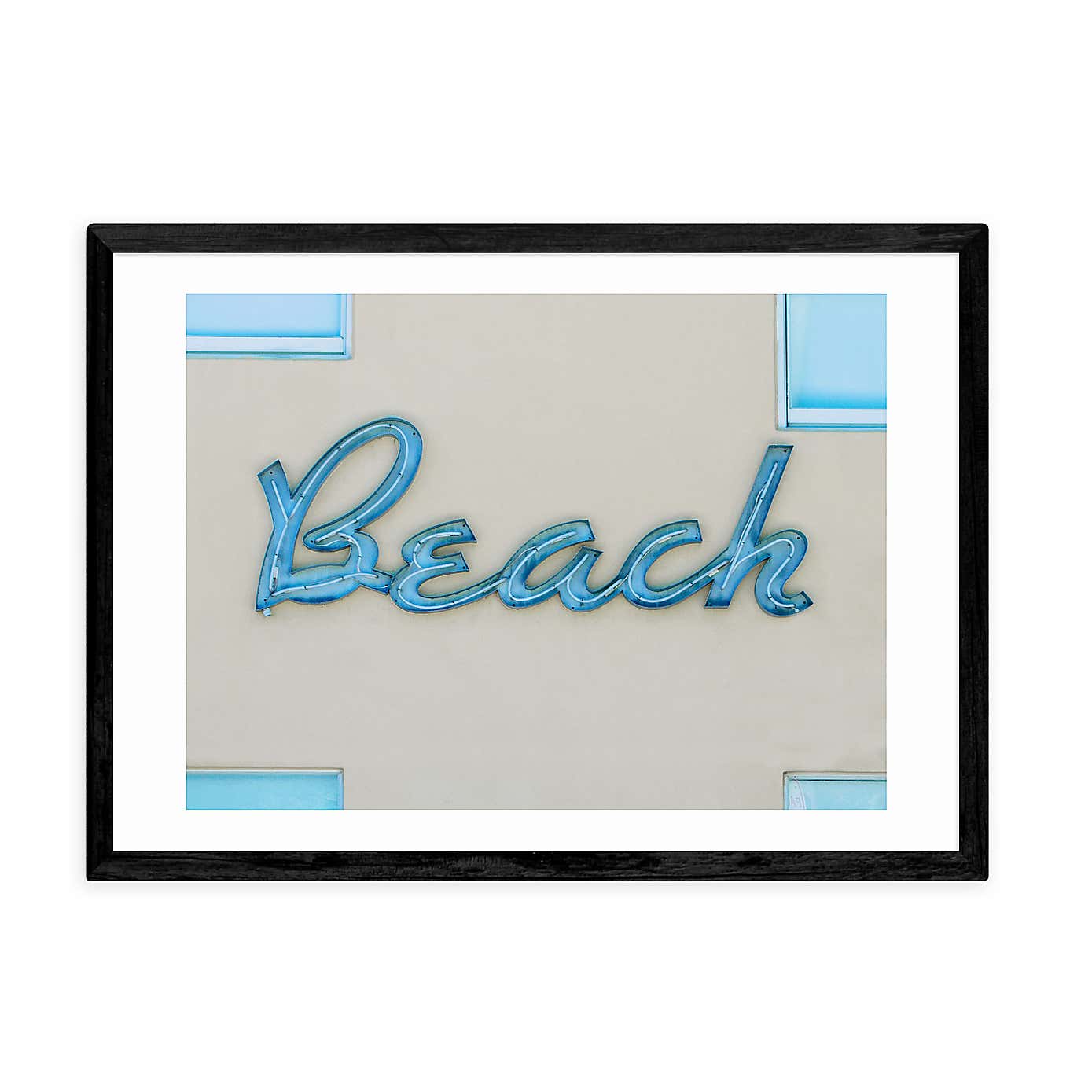 East End Prints Beach Print by Capricorn Press