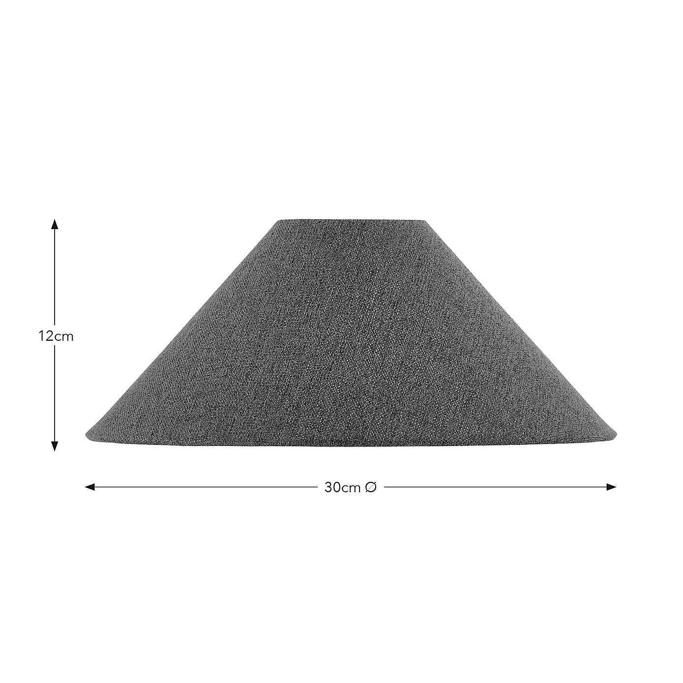 Churchgate Ashby Conical Extreme Empire Easy Fit Lamp Shade