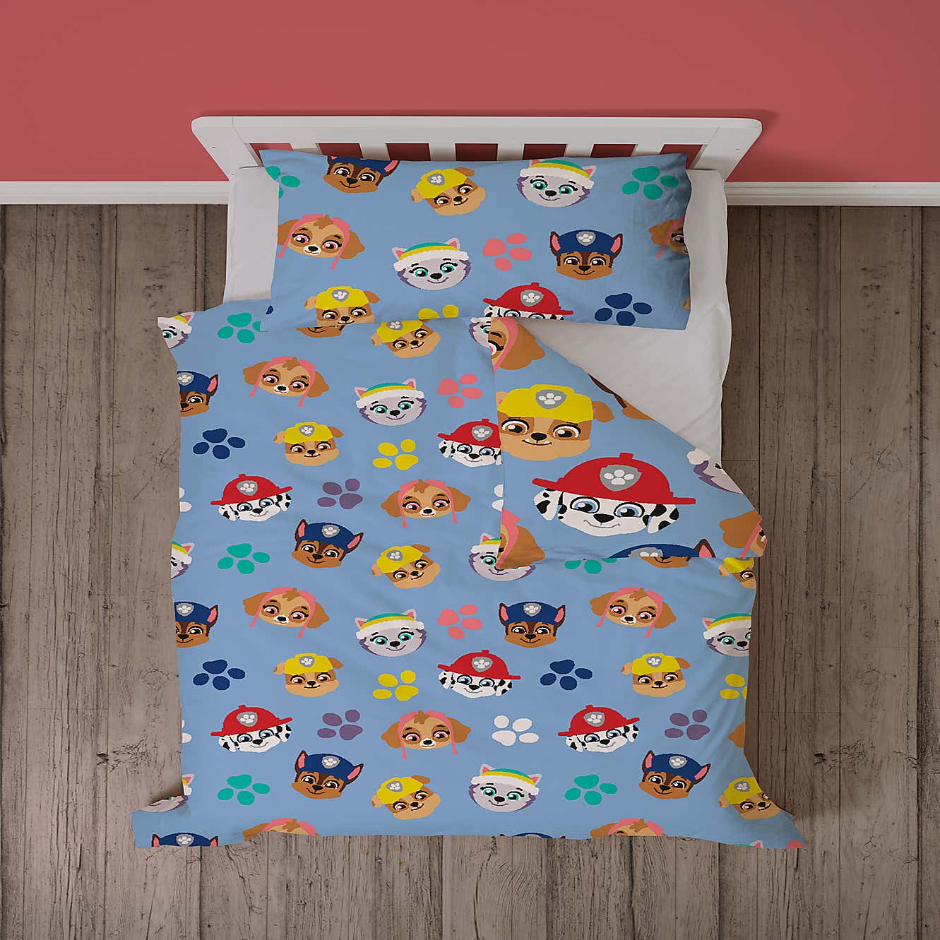 Paw Patrol Bold 10.5 Tog Coverless Duvet and Pillowcase Set