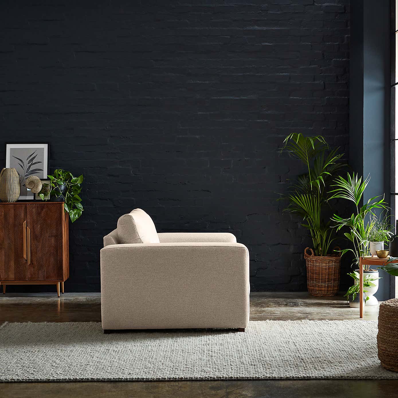 Clayton Cosy Weave 2 Seater Sofa