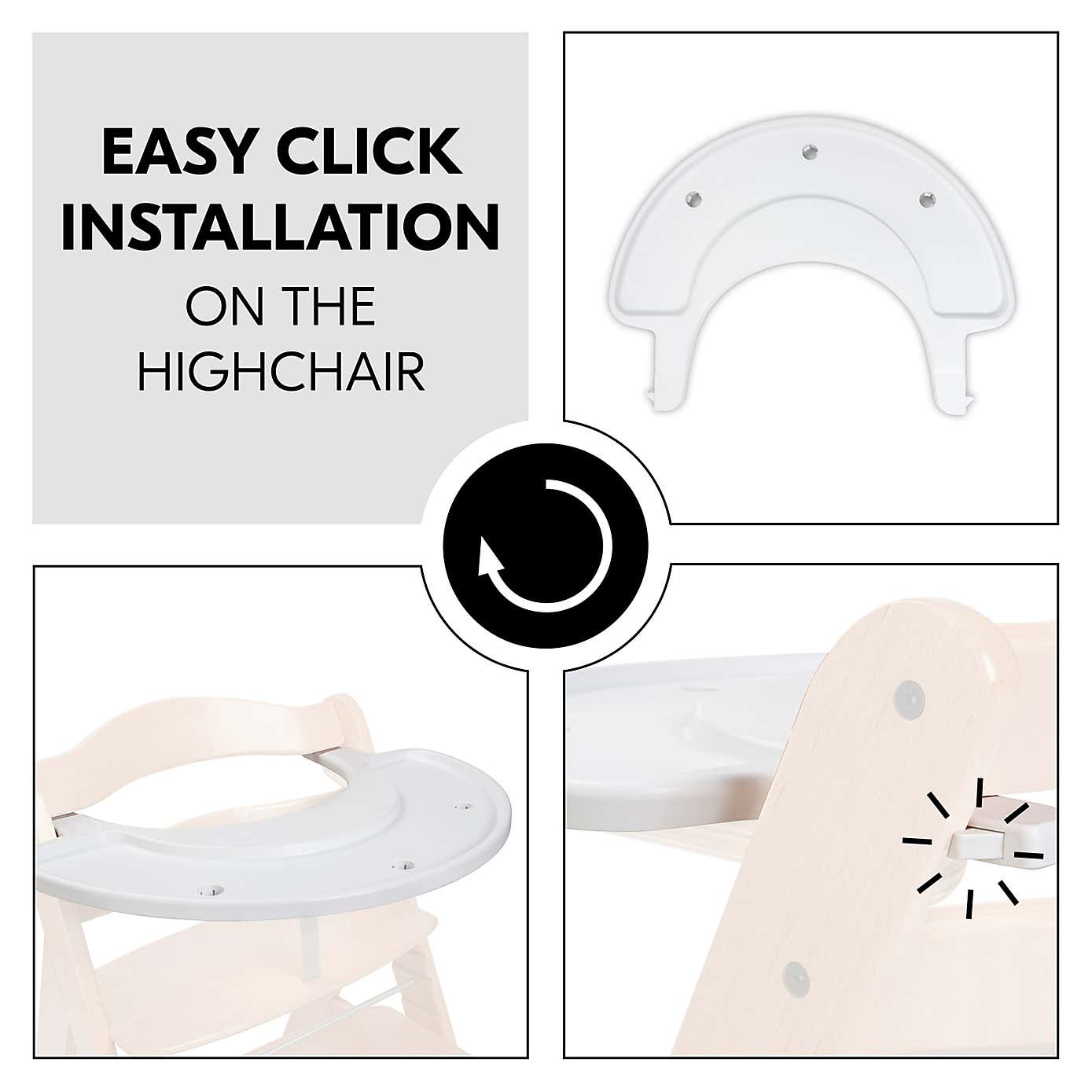 Hauck Alpha Play Tray with Music Set