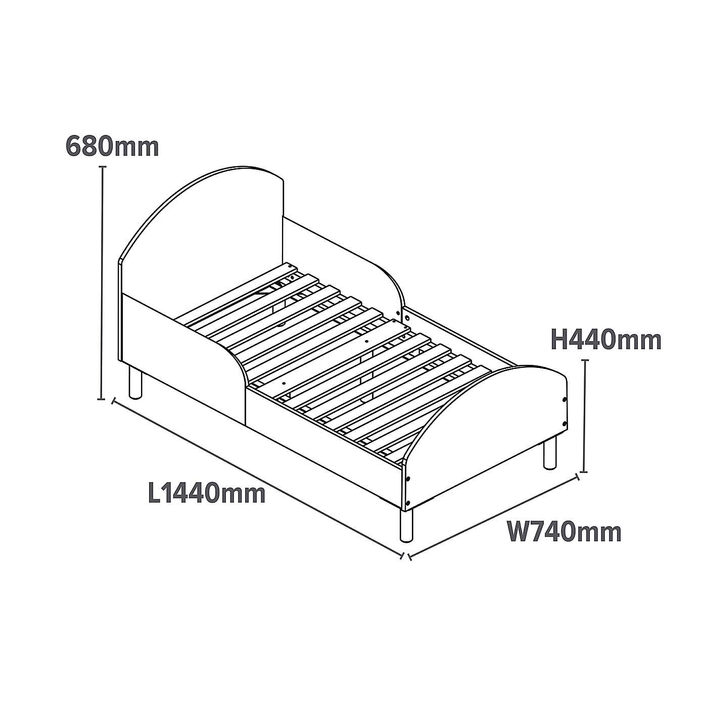 Liberty House Kids Toddler Bed