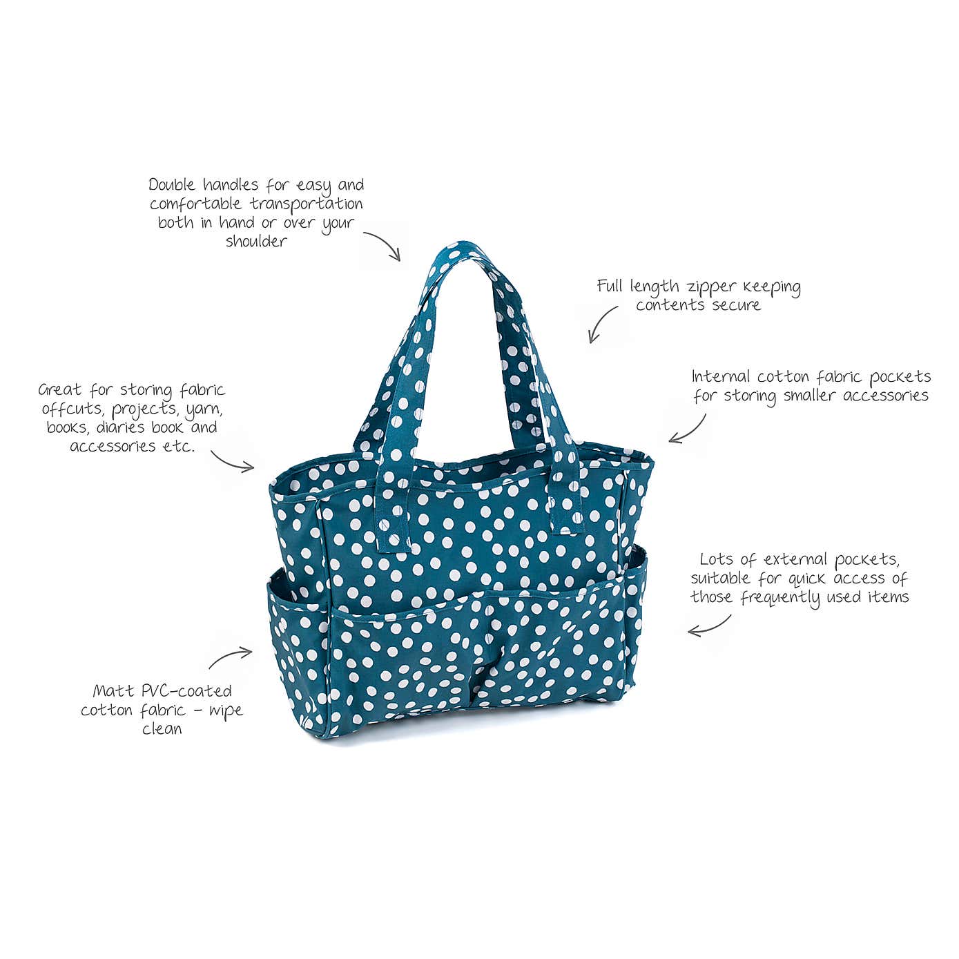 Spots Craft Bag