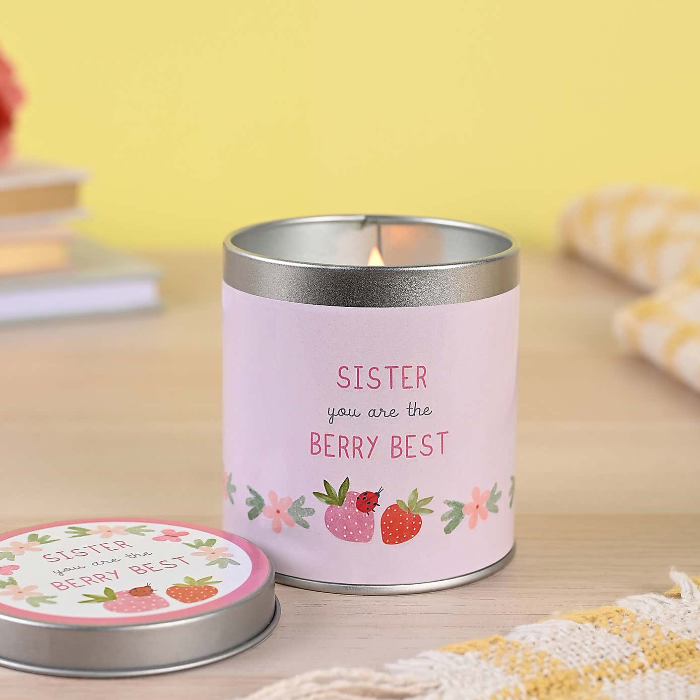 Berry Sister Tin Candle