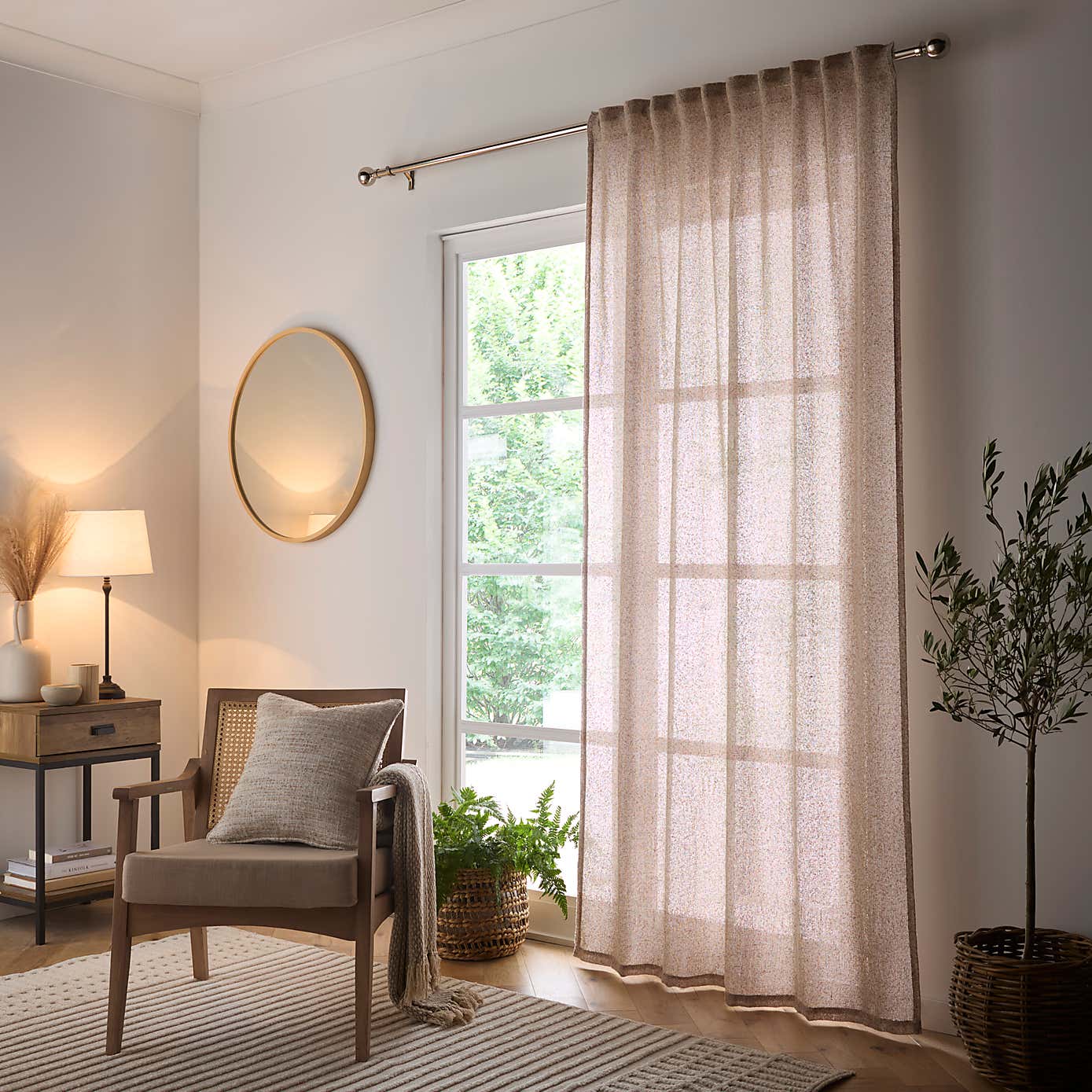 Porter Boucle Voile Panel