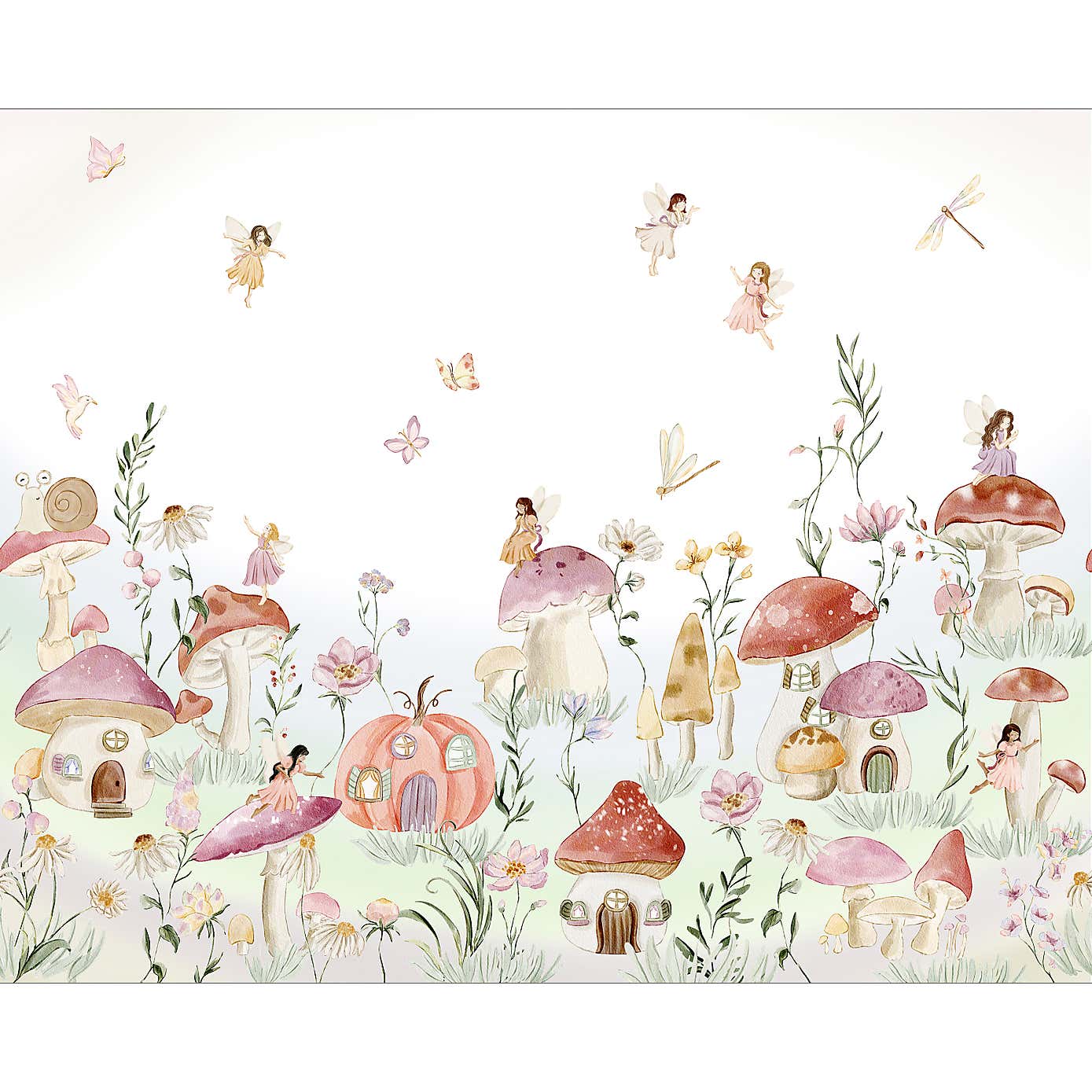 Fairy Garden Wall Mural