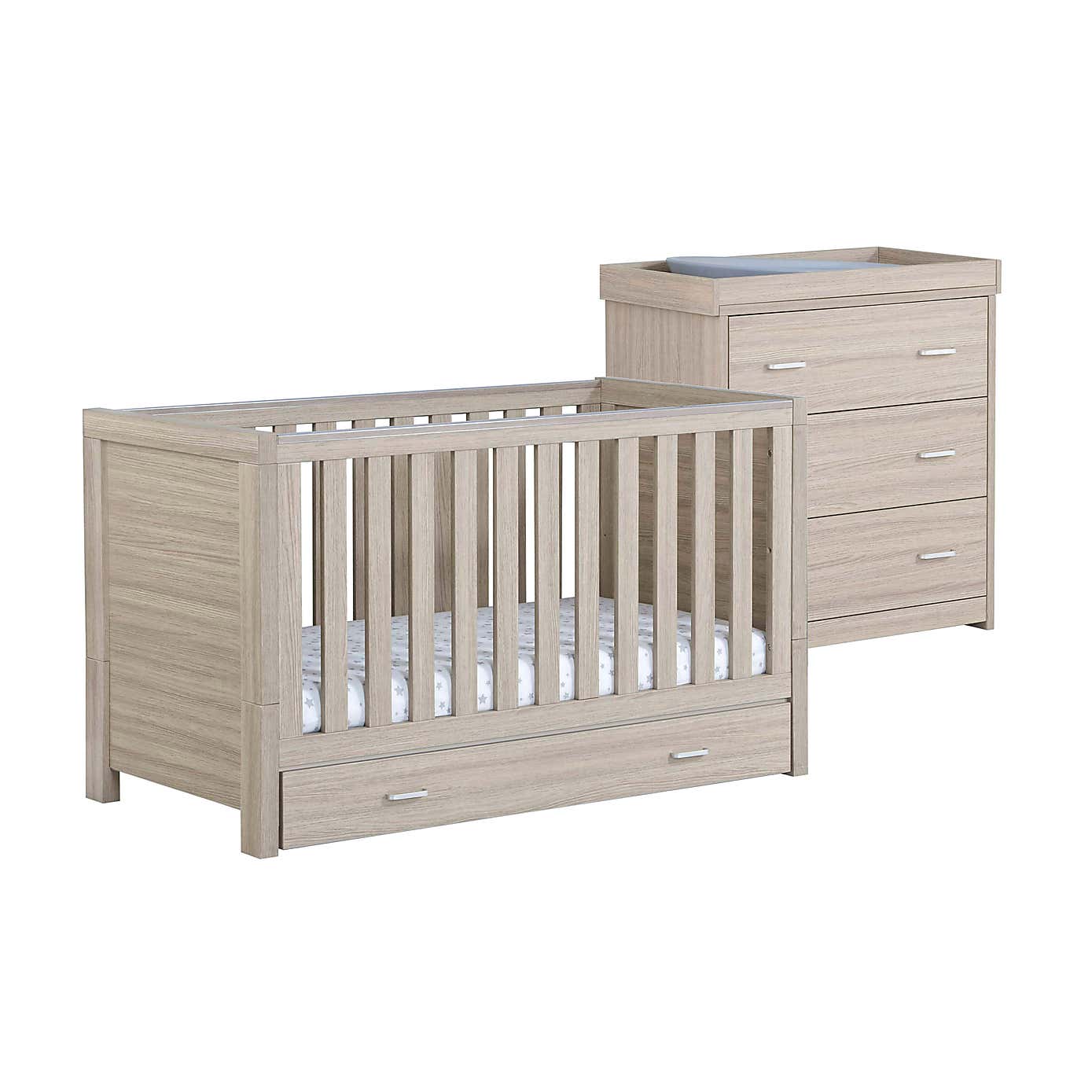 Babymore Luno 2 Piece Nursery Furniture Set