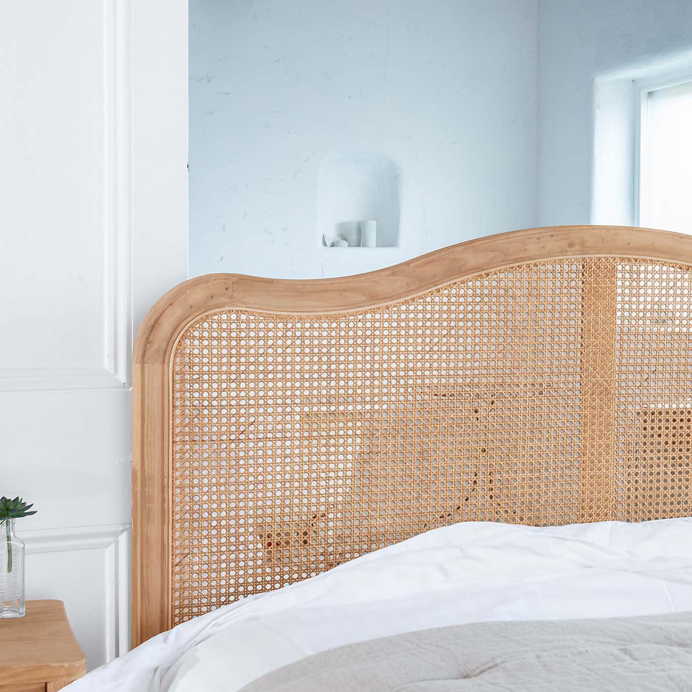 Leonie Rattan Bed