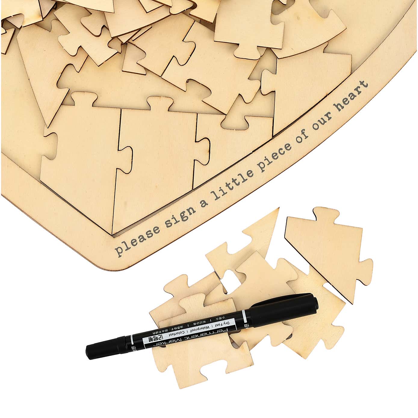 Love Story Wedding Guest Jigsaw Puzzle