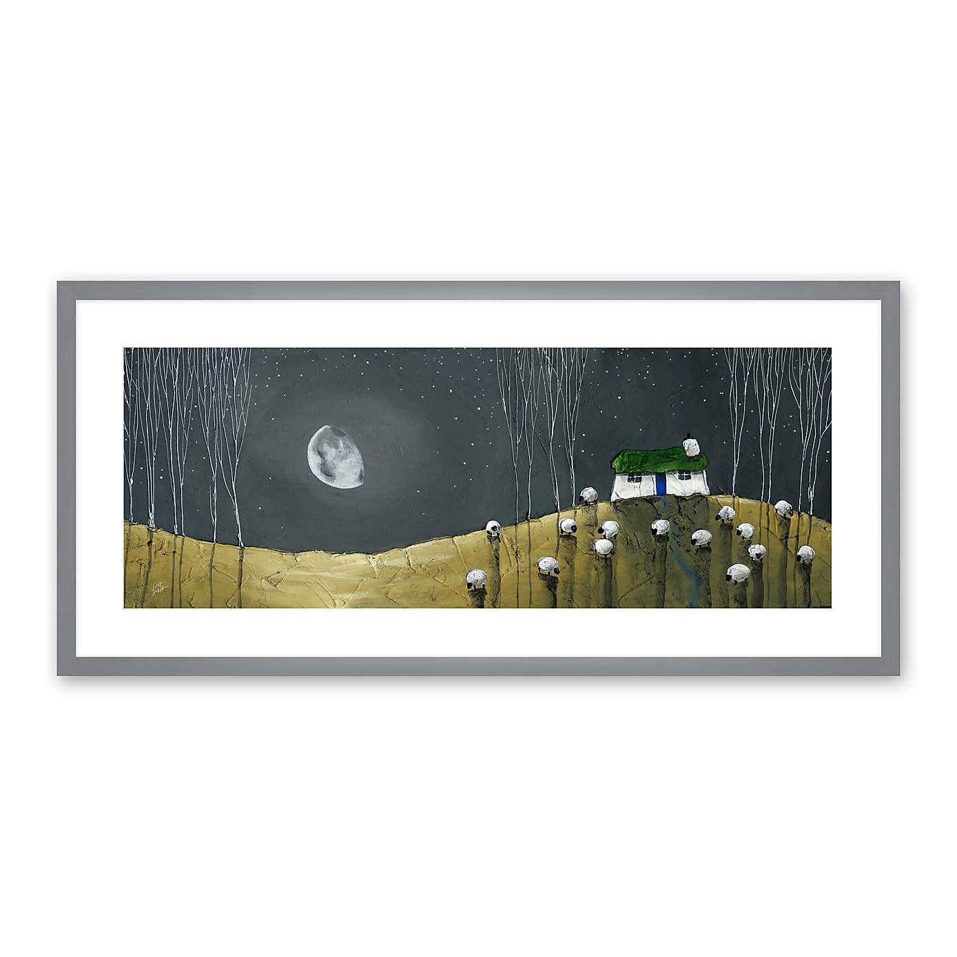 Among The Trees by Geoff Beckett Framed Print