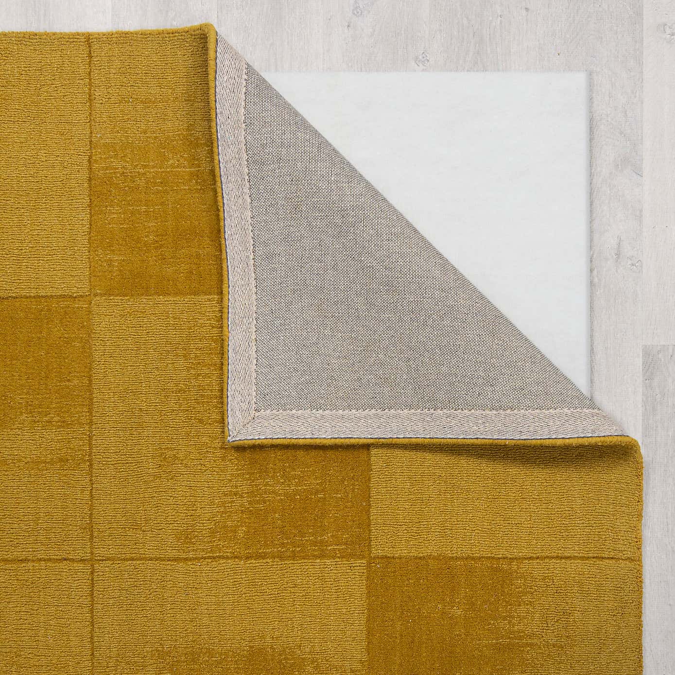 Ombre Checkerboard Wool Rug