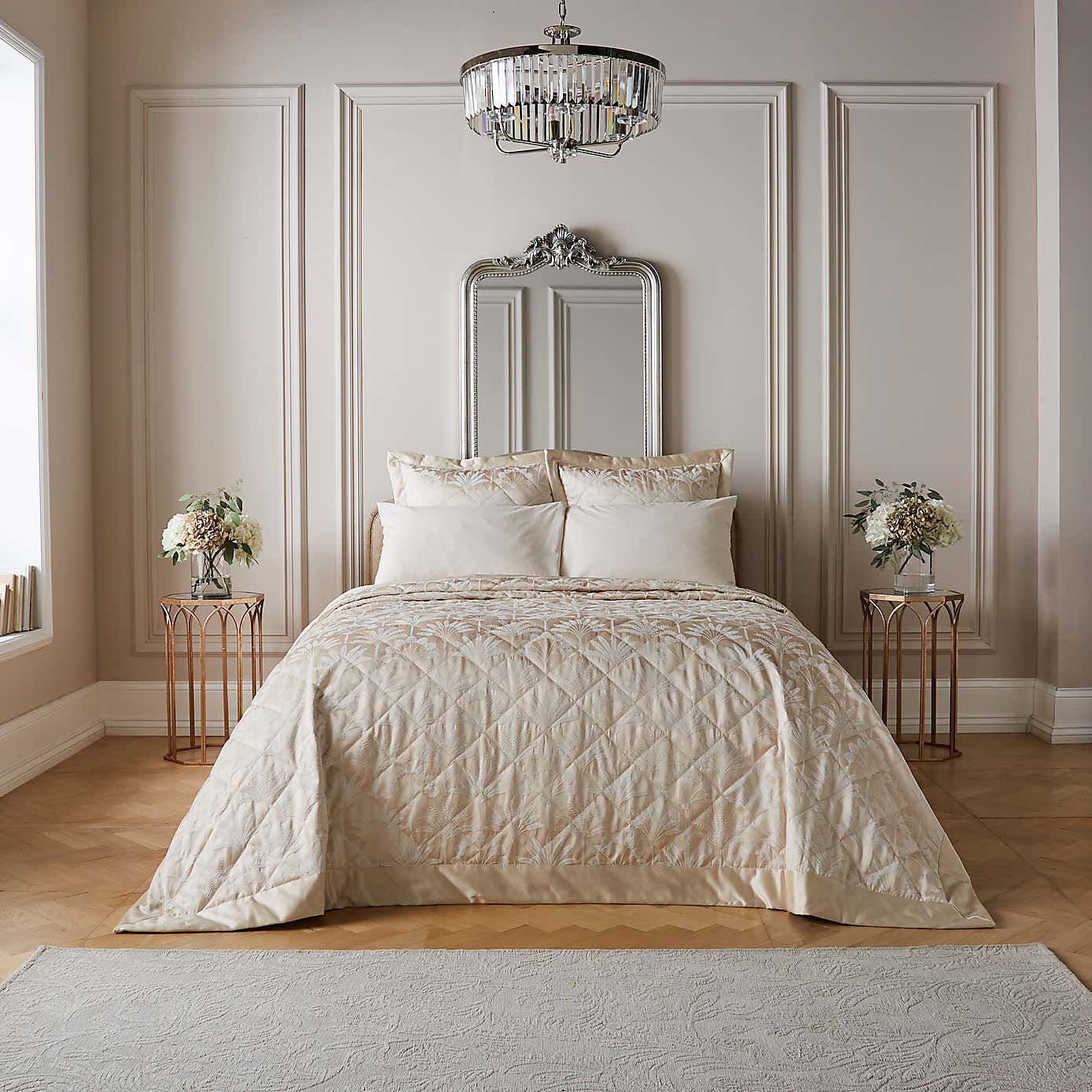 Dorma Luxe Palms Bedspread
