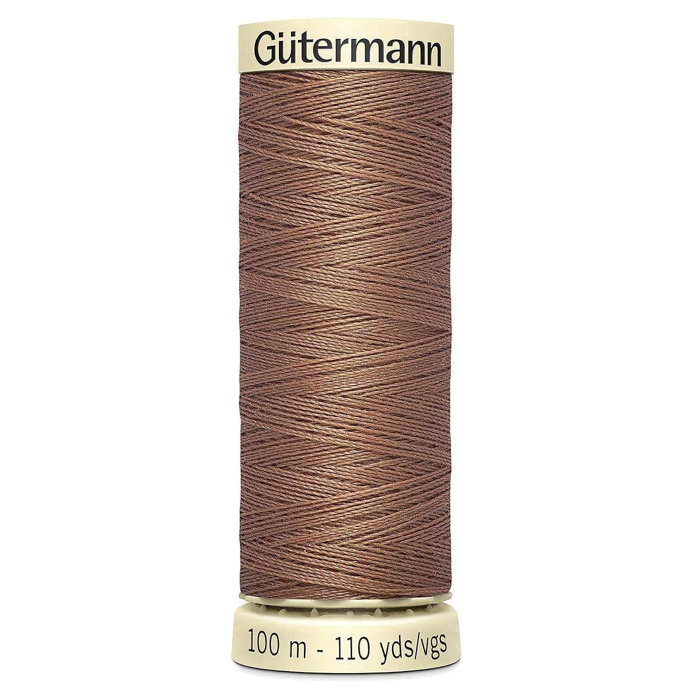 Gutermann Sew All Thread 100m Light Brown (444)
