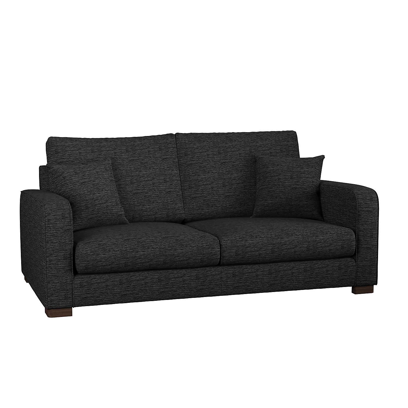 Carson Vivalife Stain-Resistant Fabric 3 Seater Sofa